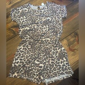 Leopard Print Jumpsuit
